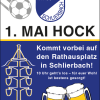 1. Mai-Hock auf dem Rathausplatz